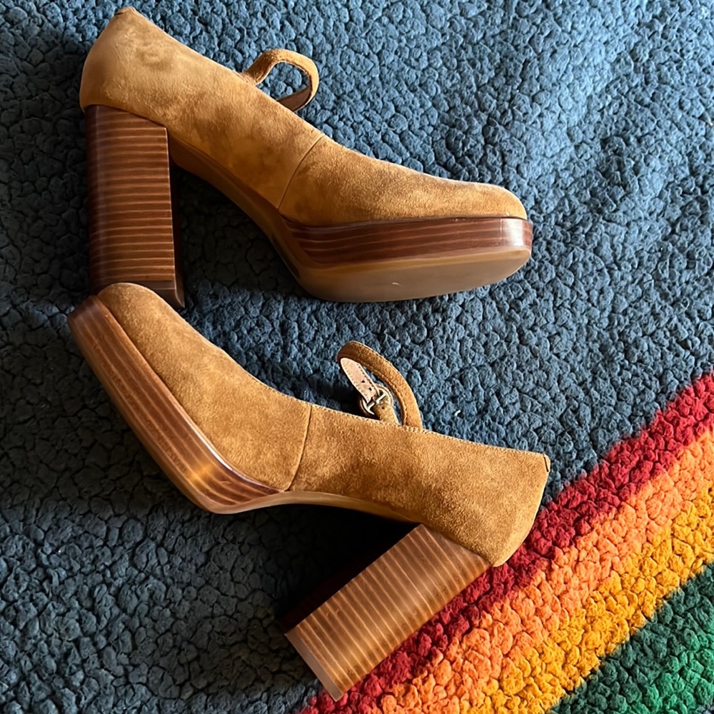 Jeffrey Campbell Tan Platform Shoes